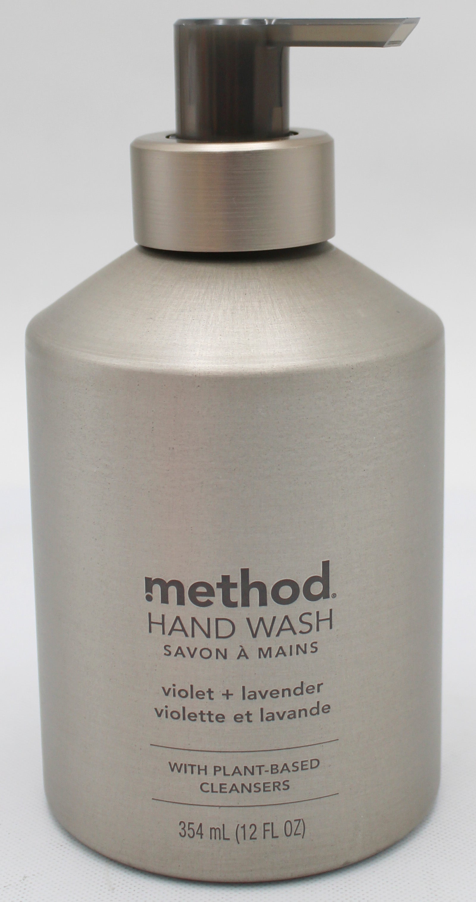 Method Premium Gel Hand Wash Violet & Lavender 12oz w/ Dispenser