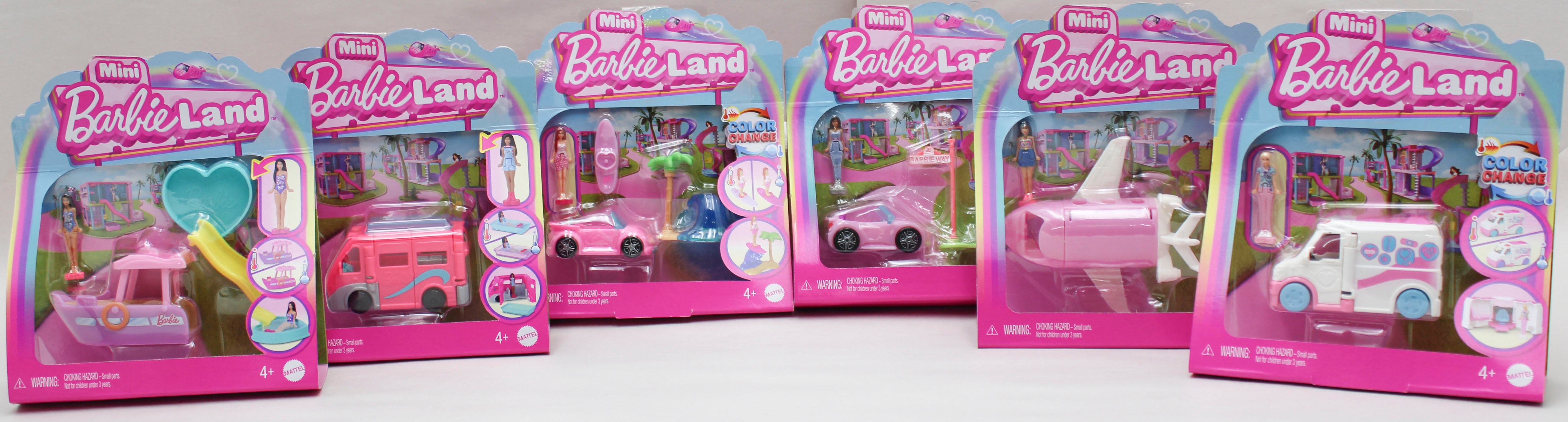 BARBIE MINI BARBIELAND DOLL AND VEHICLE ASSORTED