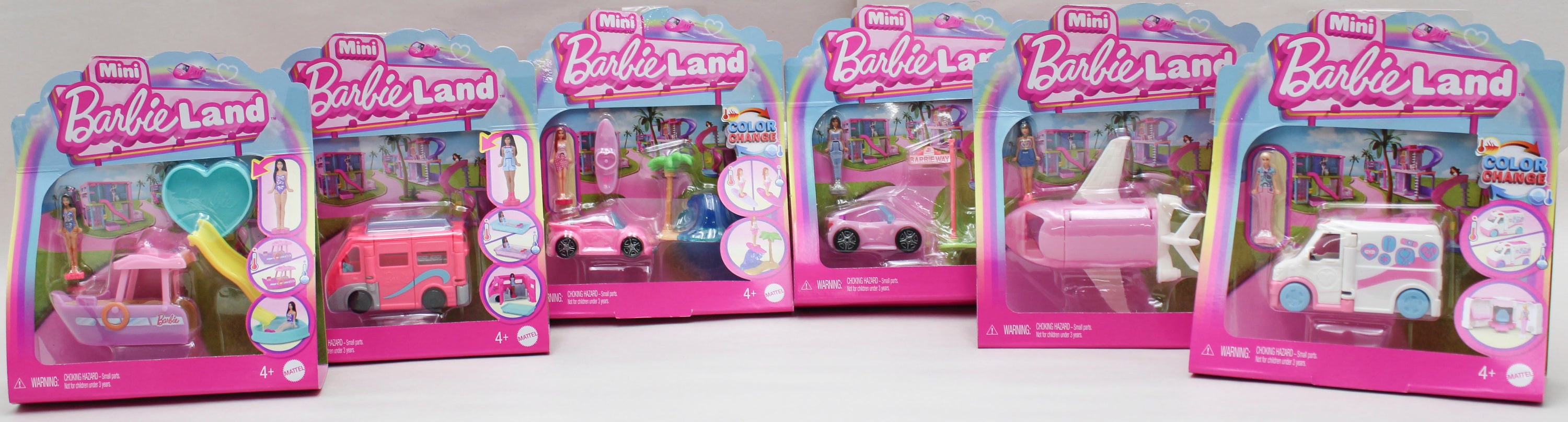 BARBIE MINI BARBIELAND DOLL AND VEHICLE ASSORTED