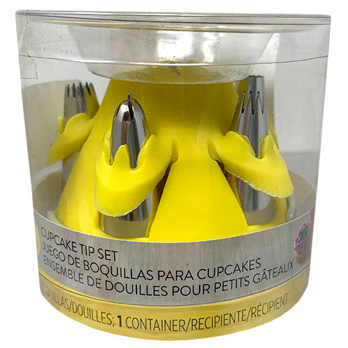 WILTON CUPCAKE TIP SET 7CT ASST