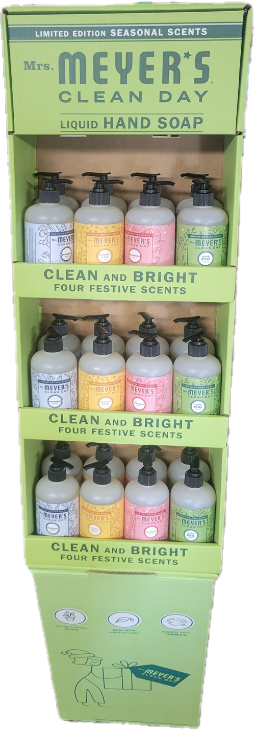 MRS MEYERS HOLIDAY ESSENTIALS HAND SOAP MIXED PPK US