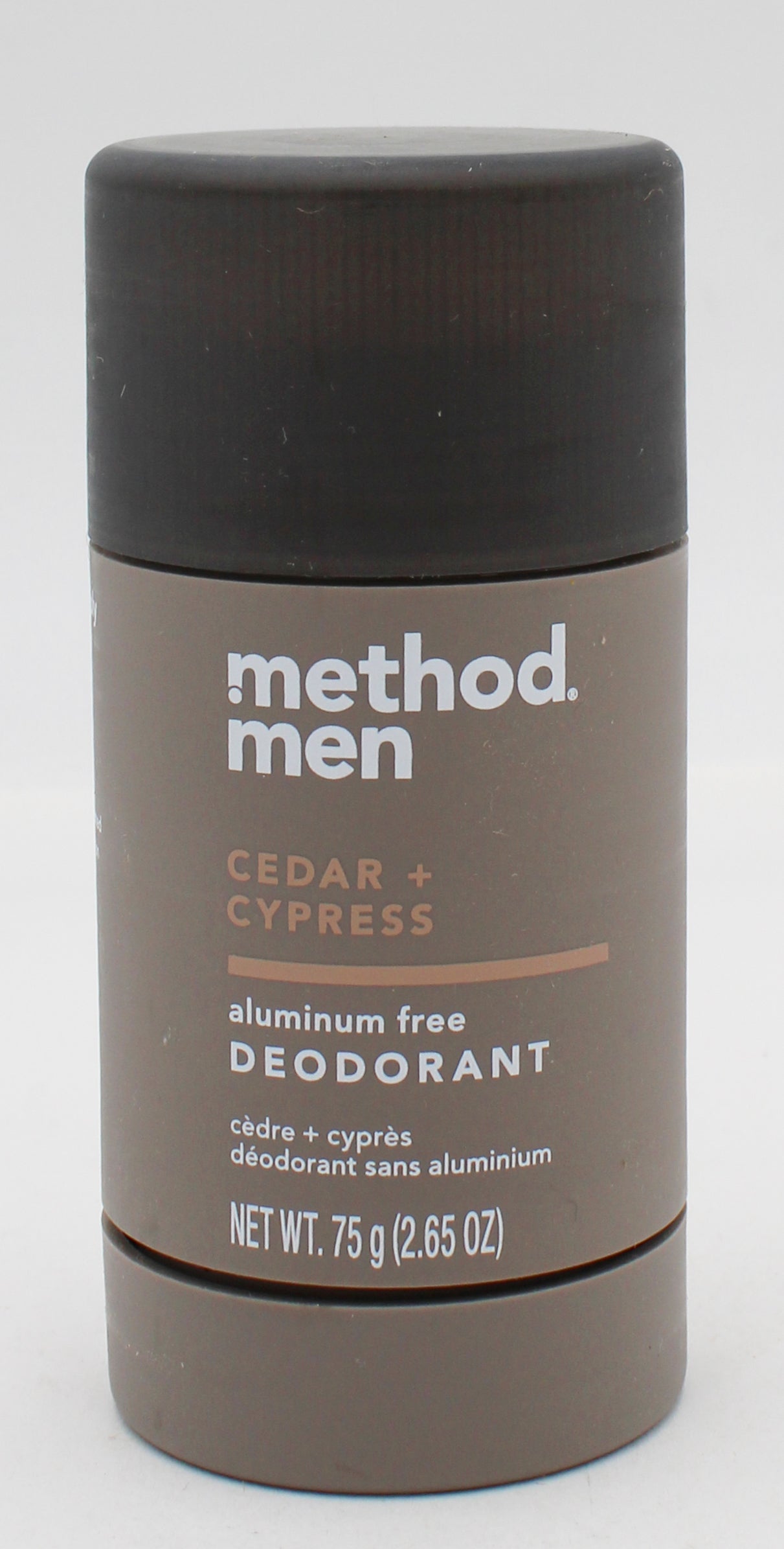 METHOD MENS DEODORANT CEDAR CYPRESS ALUMINUM FREE 2.65oz NA