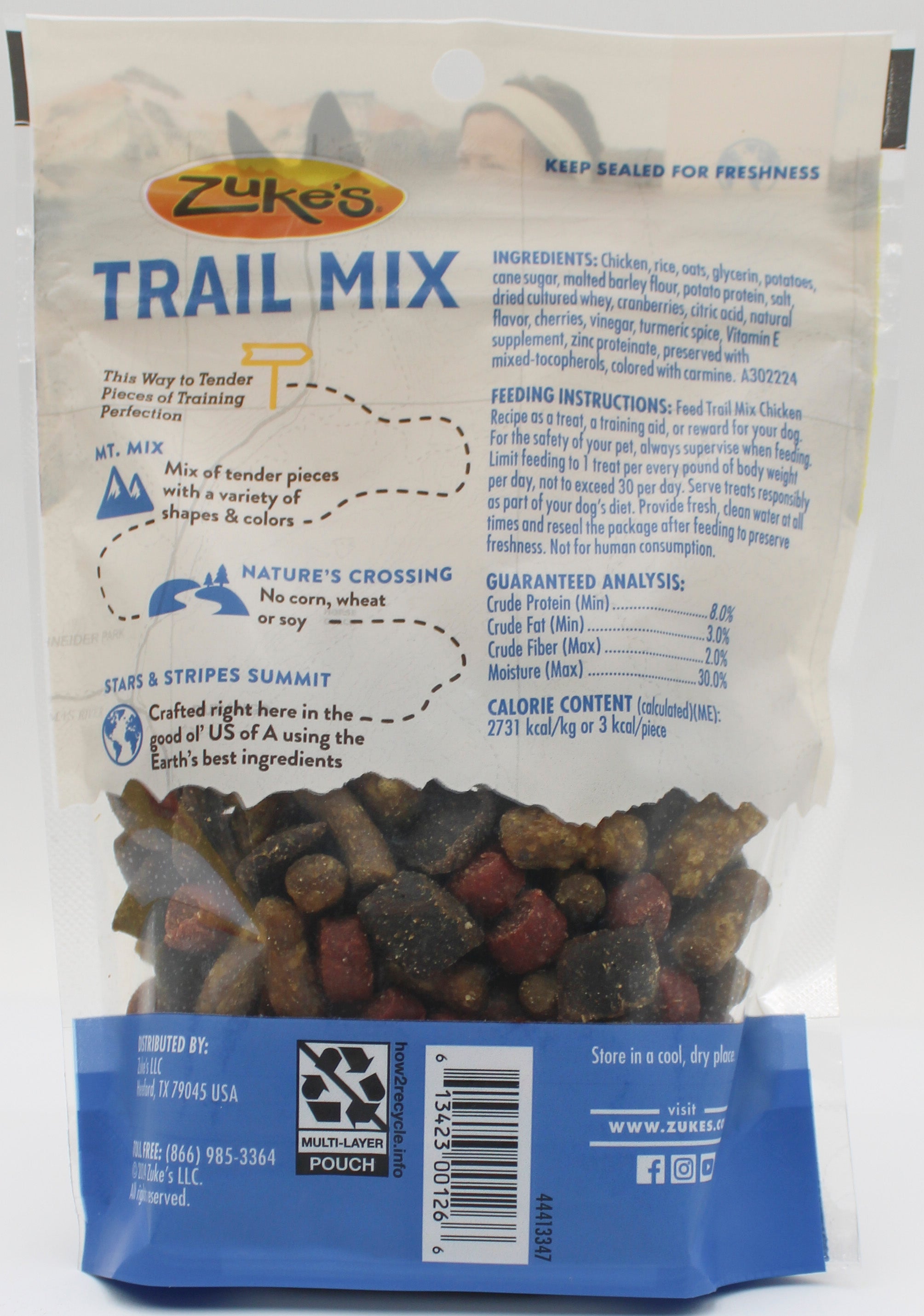 Purina Zuke's TrailMix Chicken Dog Treats 6oz