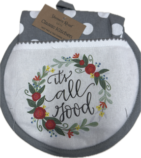 IT'S ALL GOOD HOTPAD/TOWEL SET