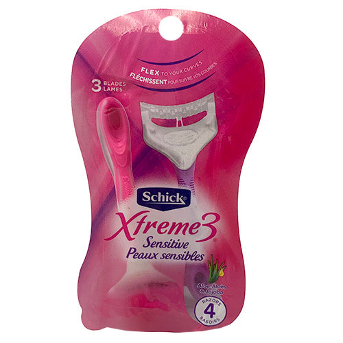 SP SCHCK XTRME SHAVER 4CT-SENS/ALOE NI