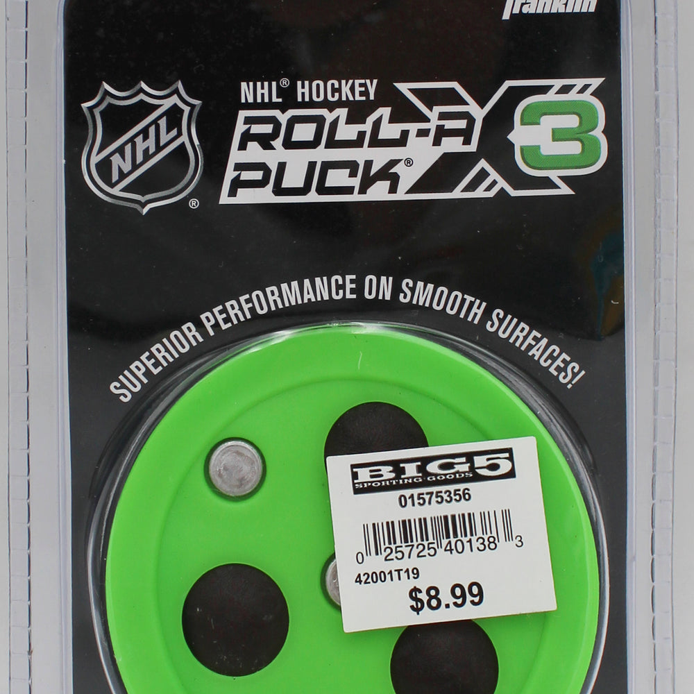 FRANKLIN NHL ROLL-A-PUCK  X3.