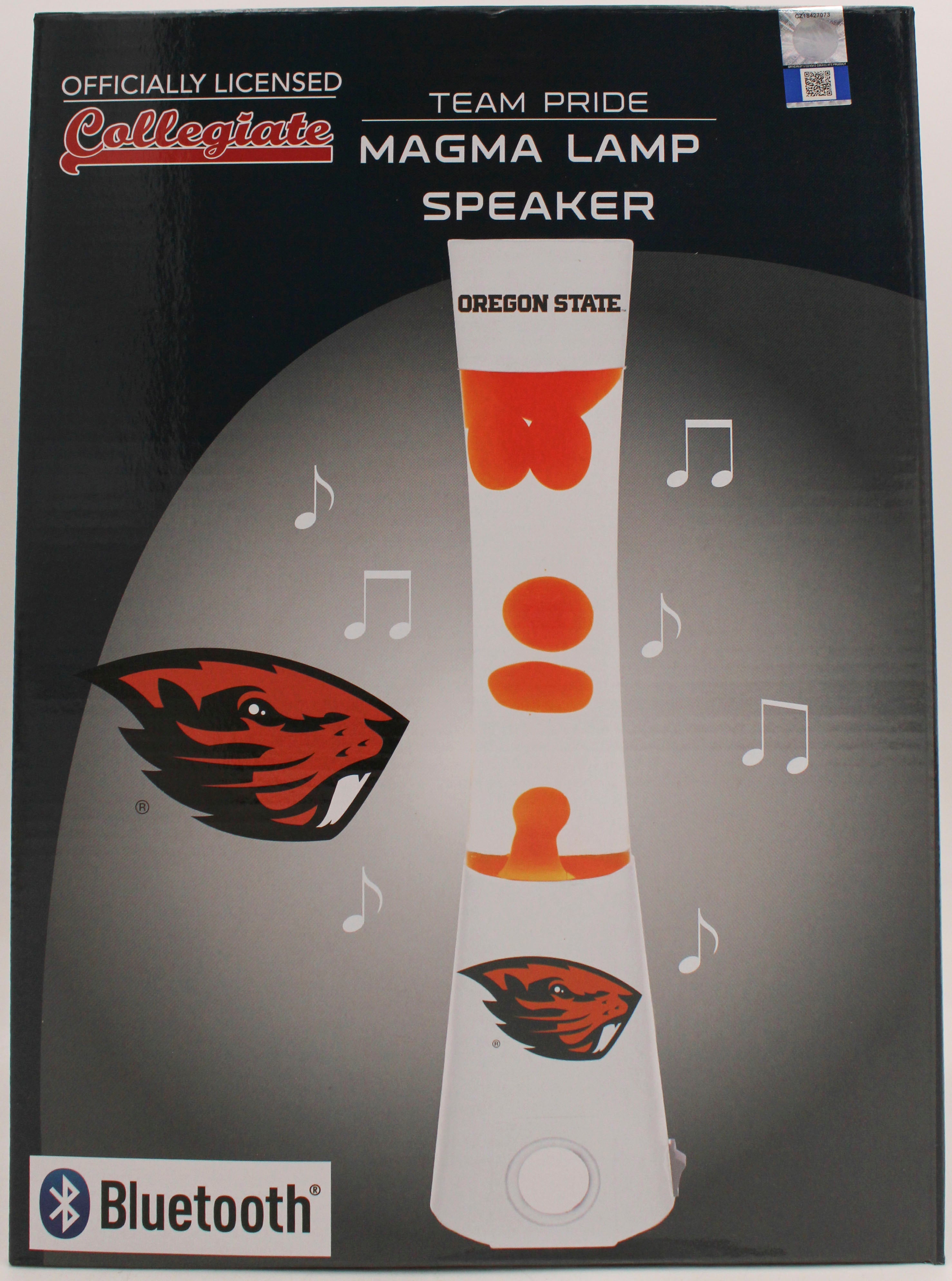 NCAA OREGON STATE BEAVERS LAVA LAMP SPEAKER 16.5"