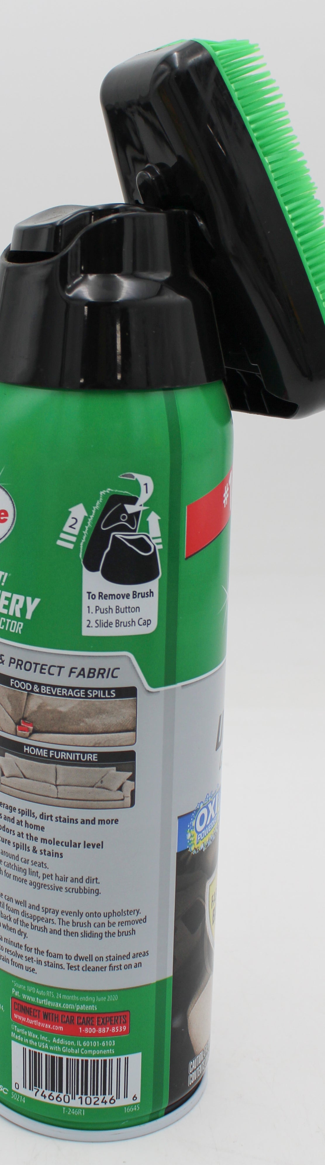 SP TURTLE WAX UPHOLSTERY CLEANER & PROTECTOR 18oz OXY POWDERED