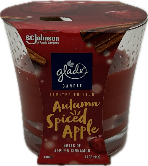 Glade Candle Autumn Spiced Apple 3.4oz (US)