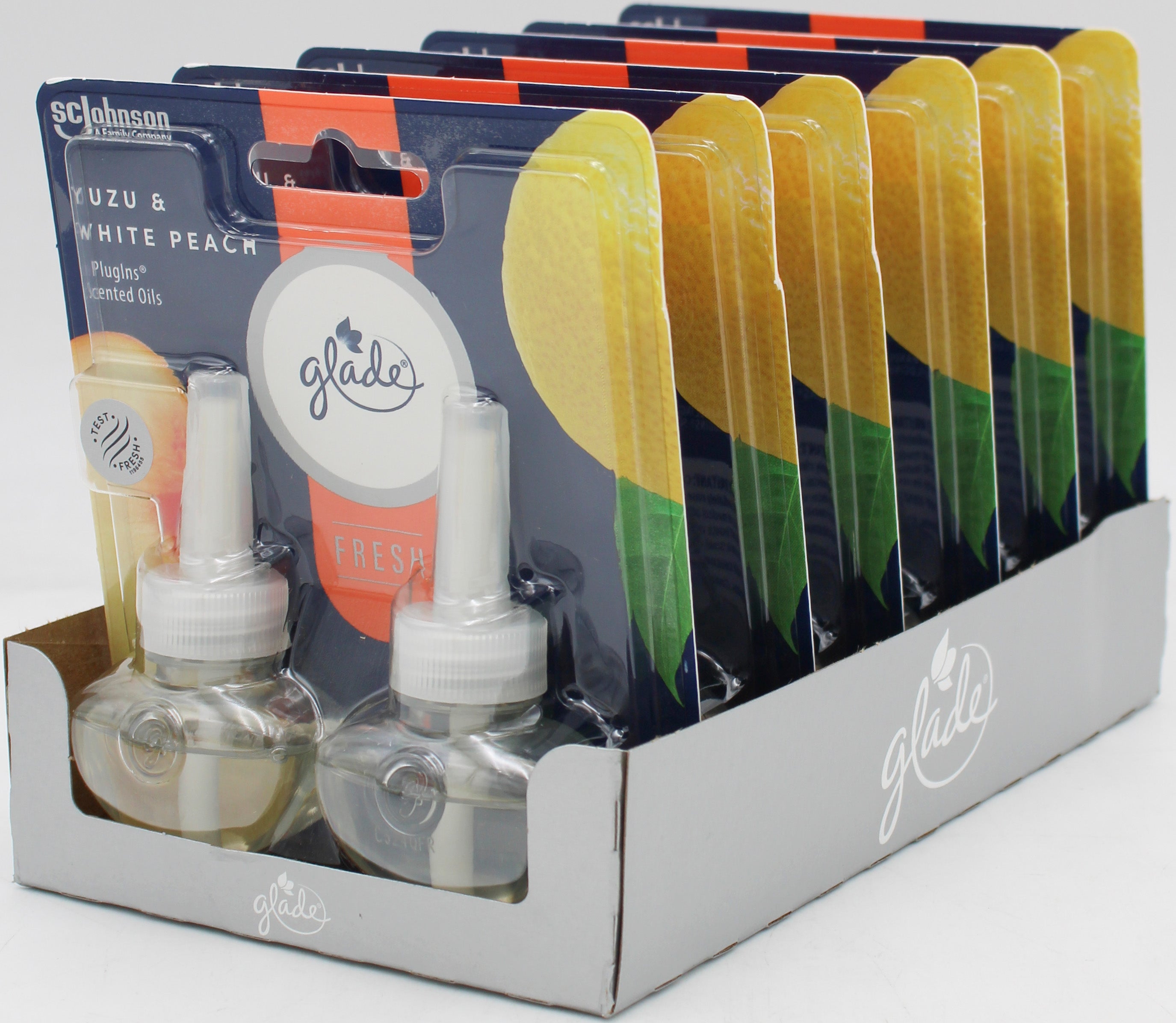 GLADE PLUGINS SCENTED OIL FRESH YUZU & PEACH 2ct 0.67floz US