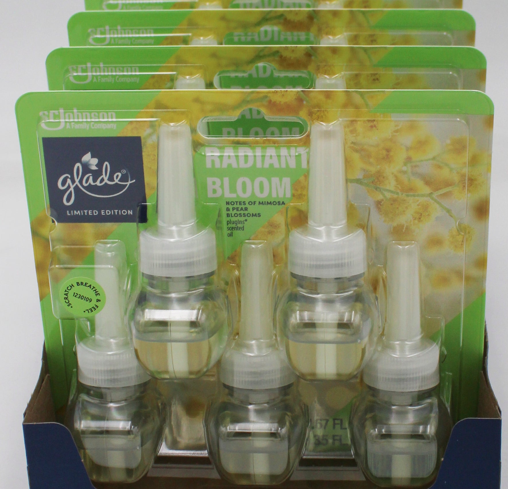Glade PlugIns Scented Oil Radiant Bloom 5-Pack 0.67 fl oz