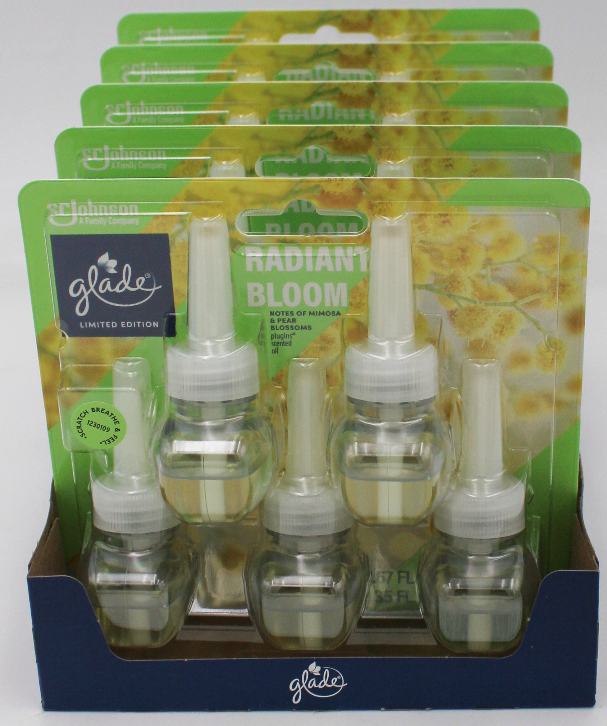 GLADE PLUGINS SCENTED OIL RADIANT BLOOM 5ct 0.67floz US