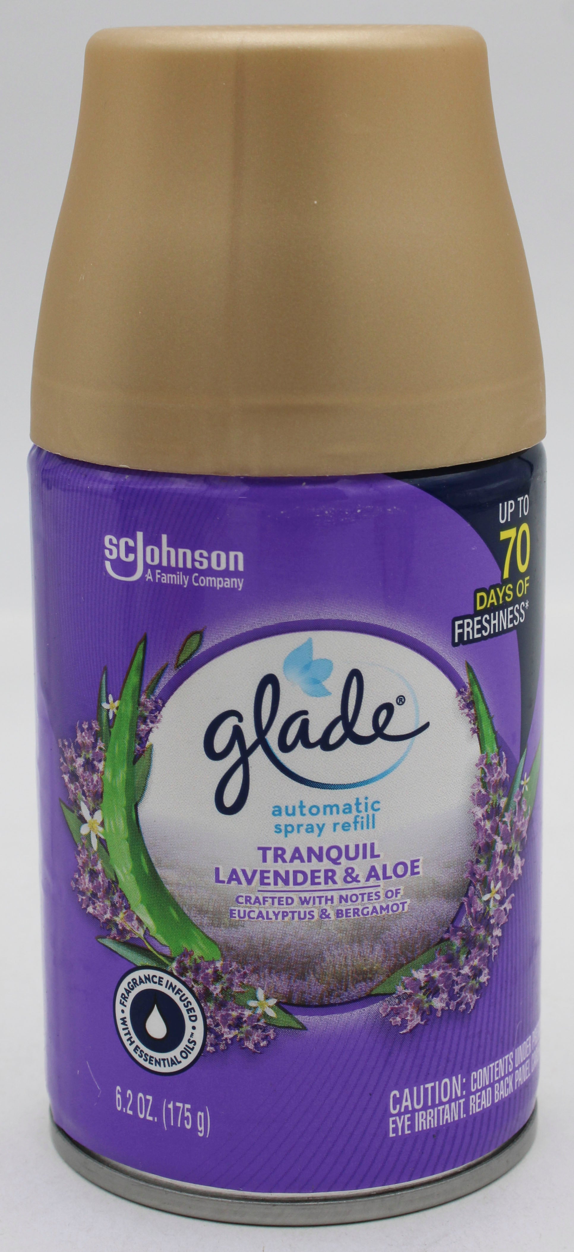 GLADE AUTOMATIC SPRAY REFILL TRANQUIL LAVENDER ALOE 6.2oz US