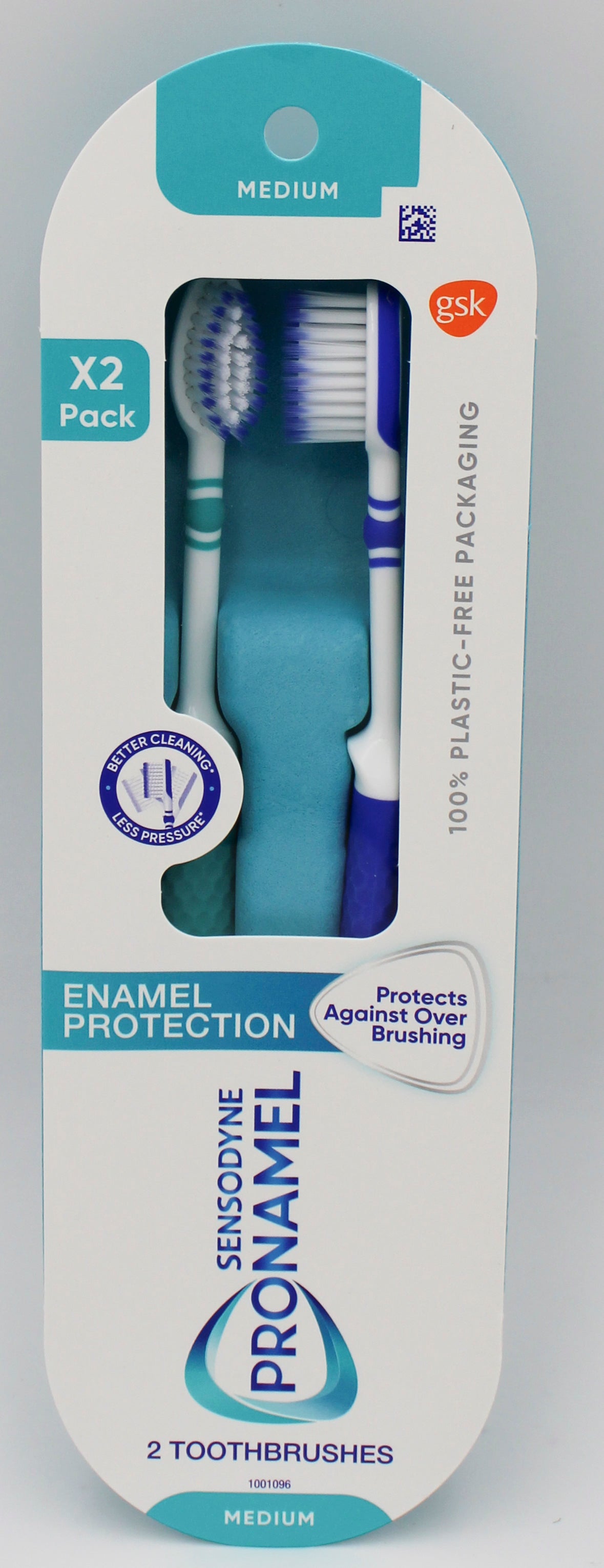 PRONAMEL TOOTHBRUSH 2PACK MEDIUM NI