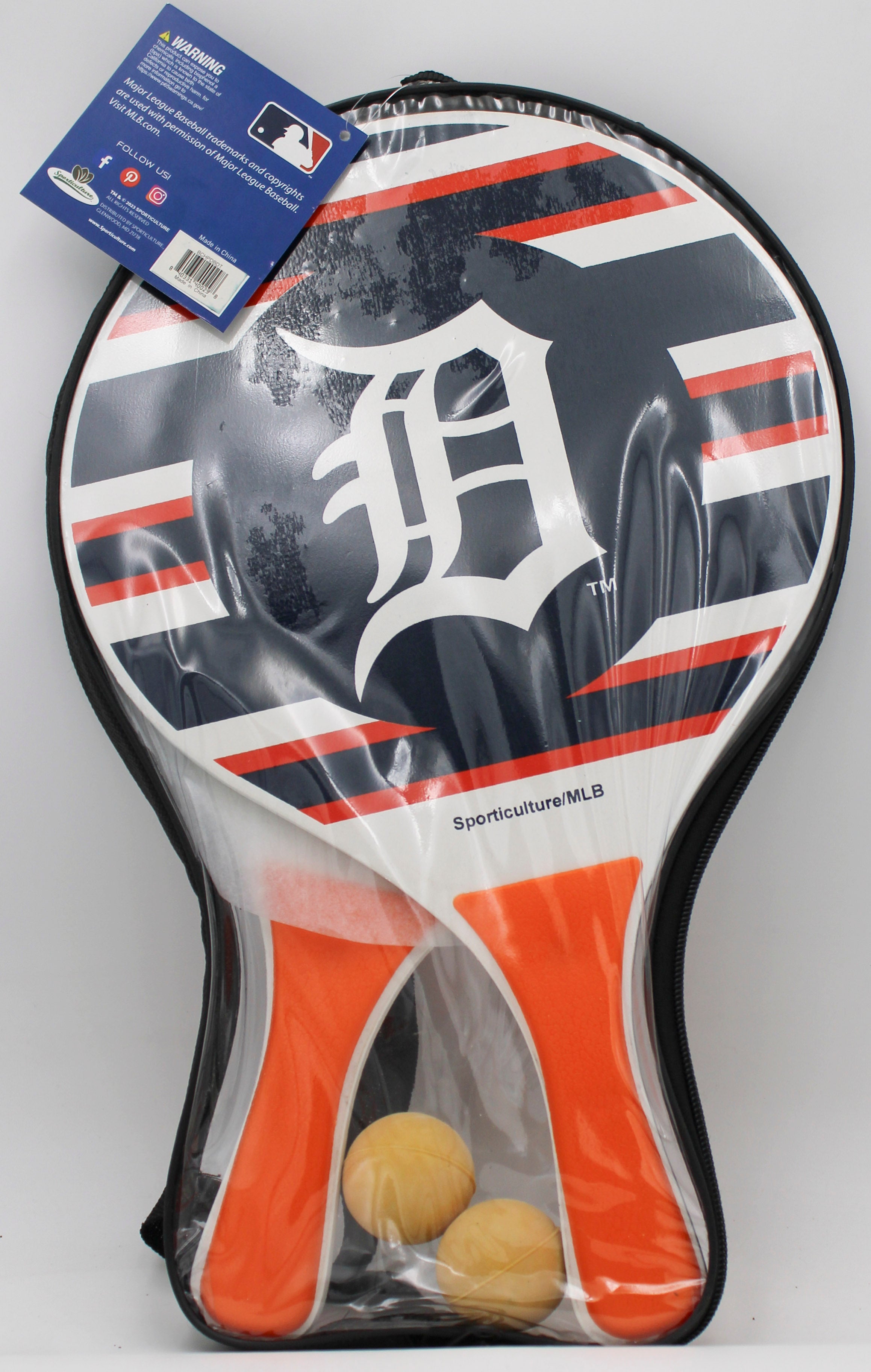 DETROIT TIGERS BEACH PADDLEBALL2 PACK