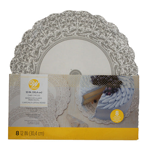 WILTON SHOW-N-SERVE CAKE CIRCLES 12IN 8CT