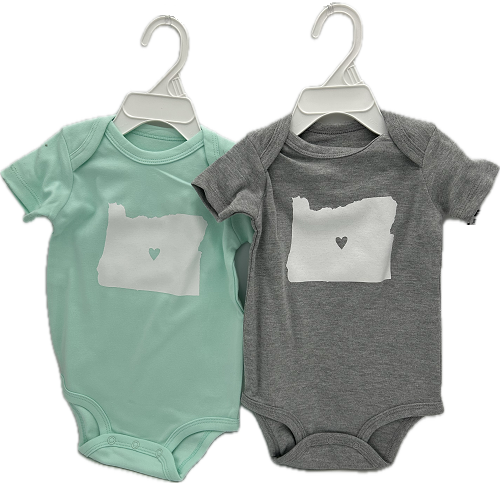 OREGON ONESIE 9-12MOS