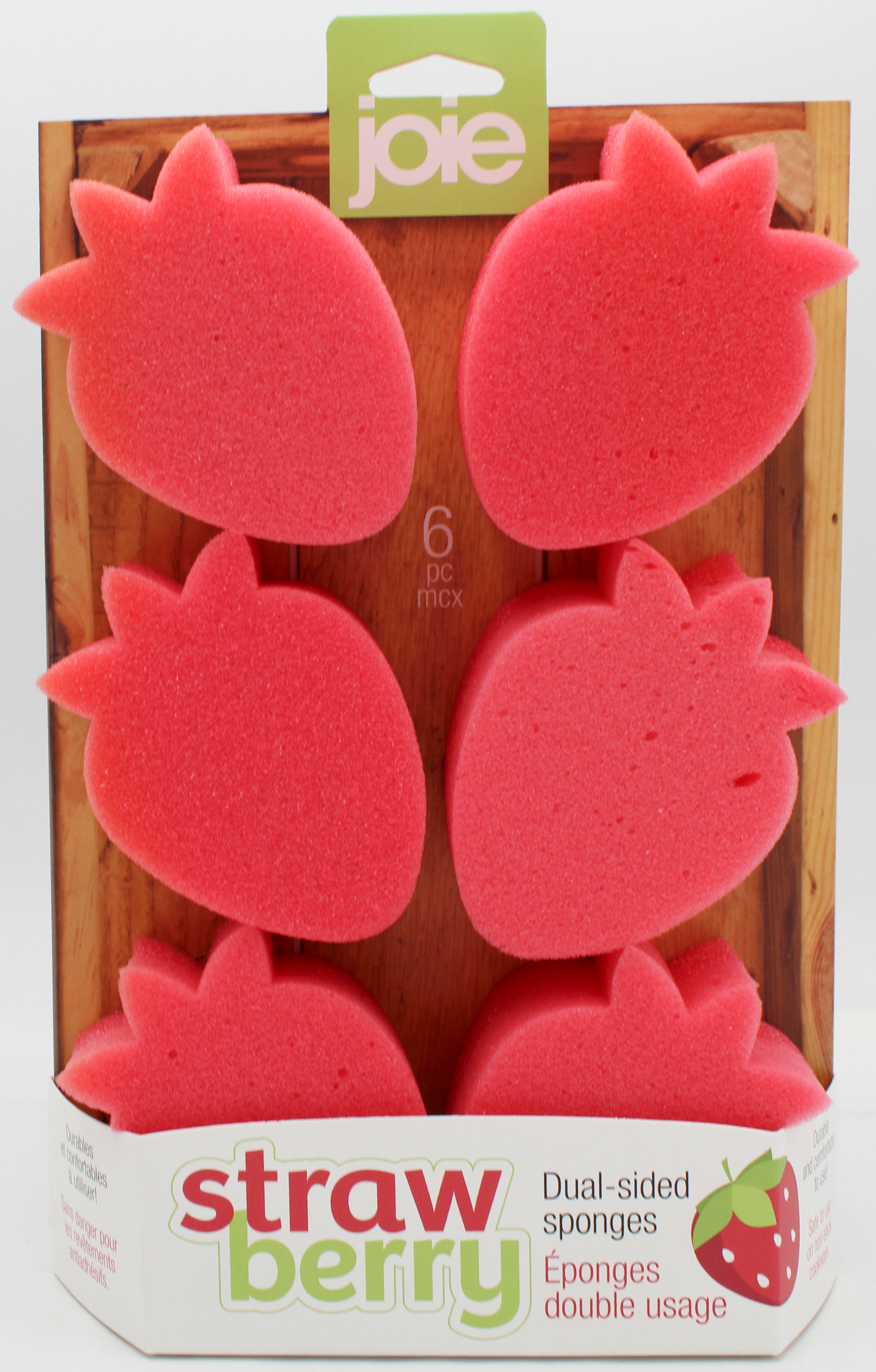 6PC STRAWBERRY SPONGES NI