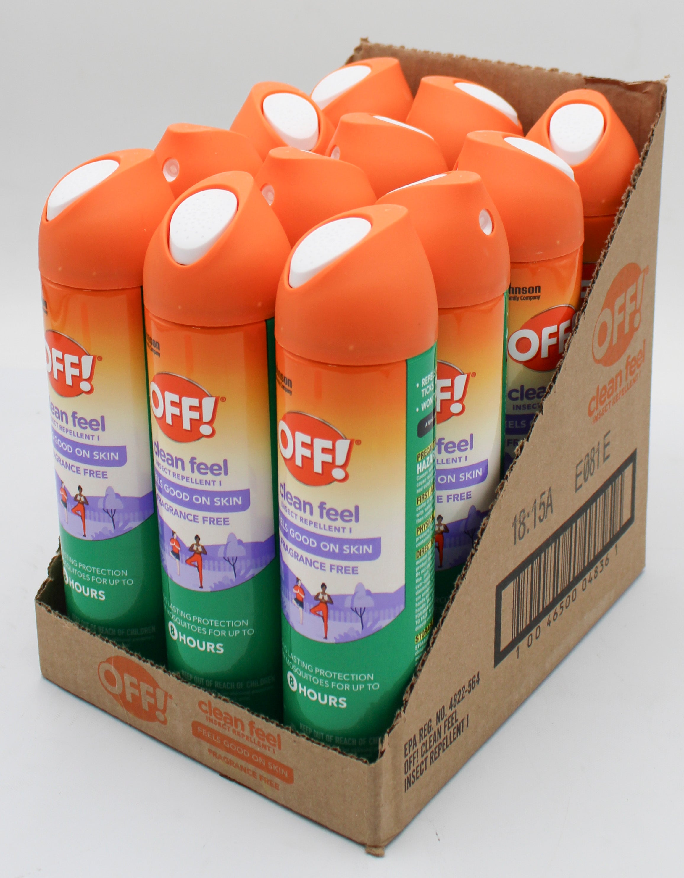 OFF CLEAN FEEL AEROSOL INSECT REPELLENT 9oz