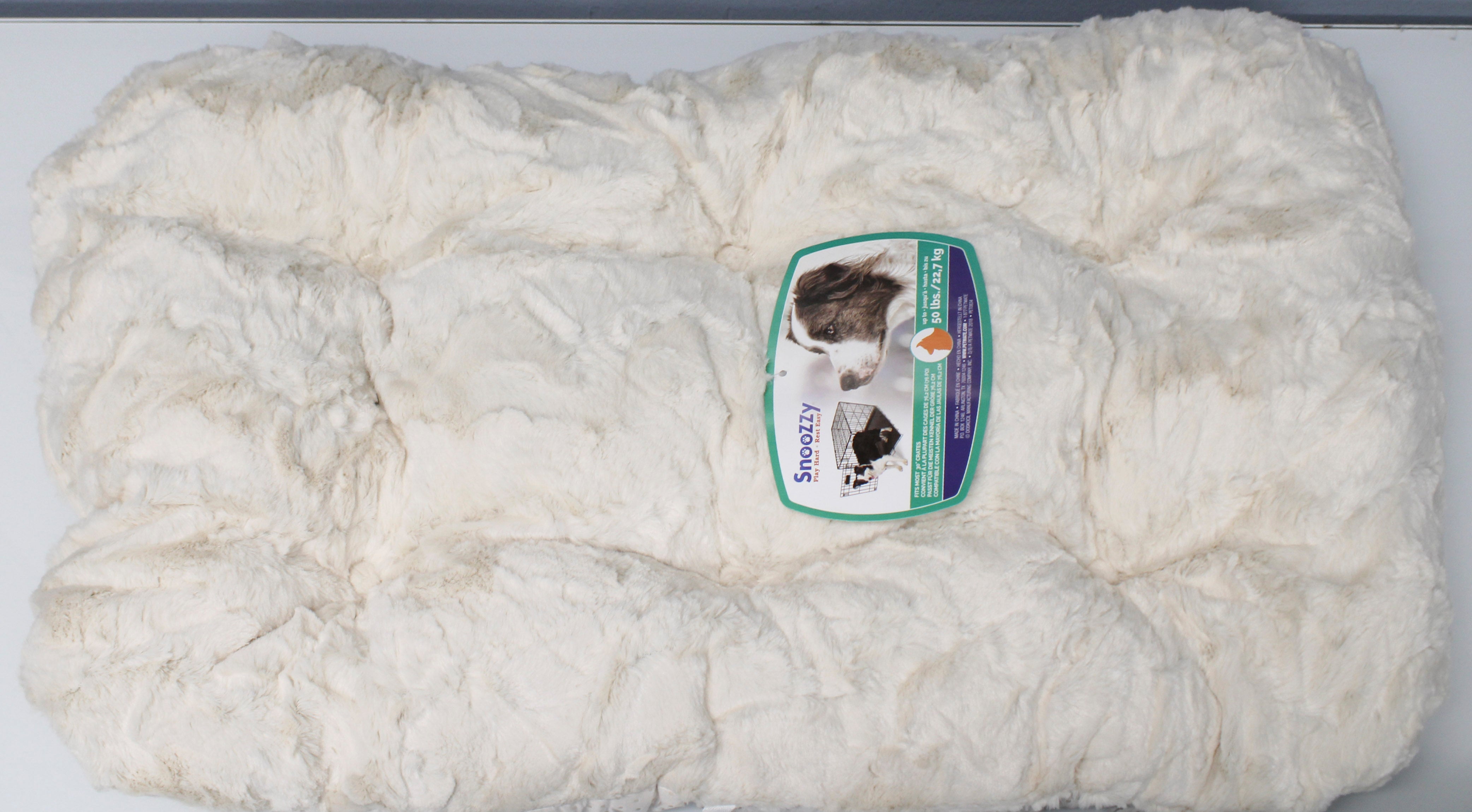 SNOOZZY  PLUSH MAT CREME 29X18