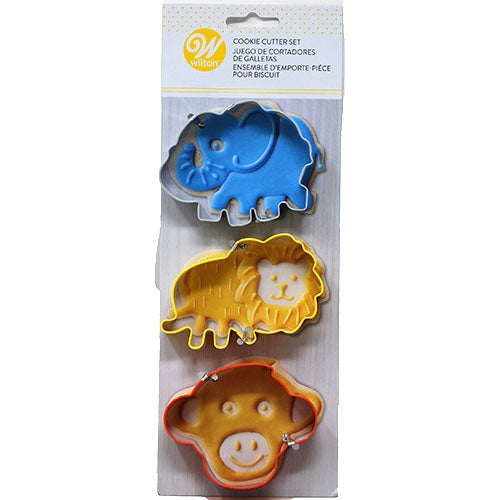 WILTON COOKIE CUTTER SET 3CT-ANIMAL.