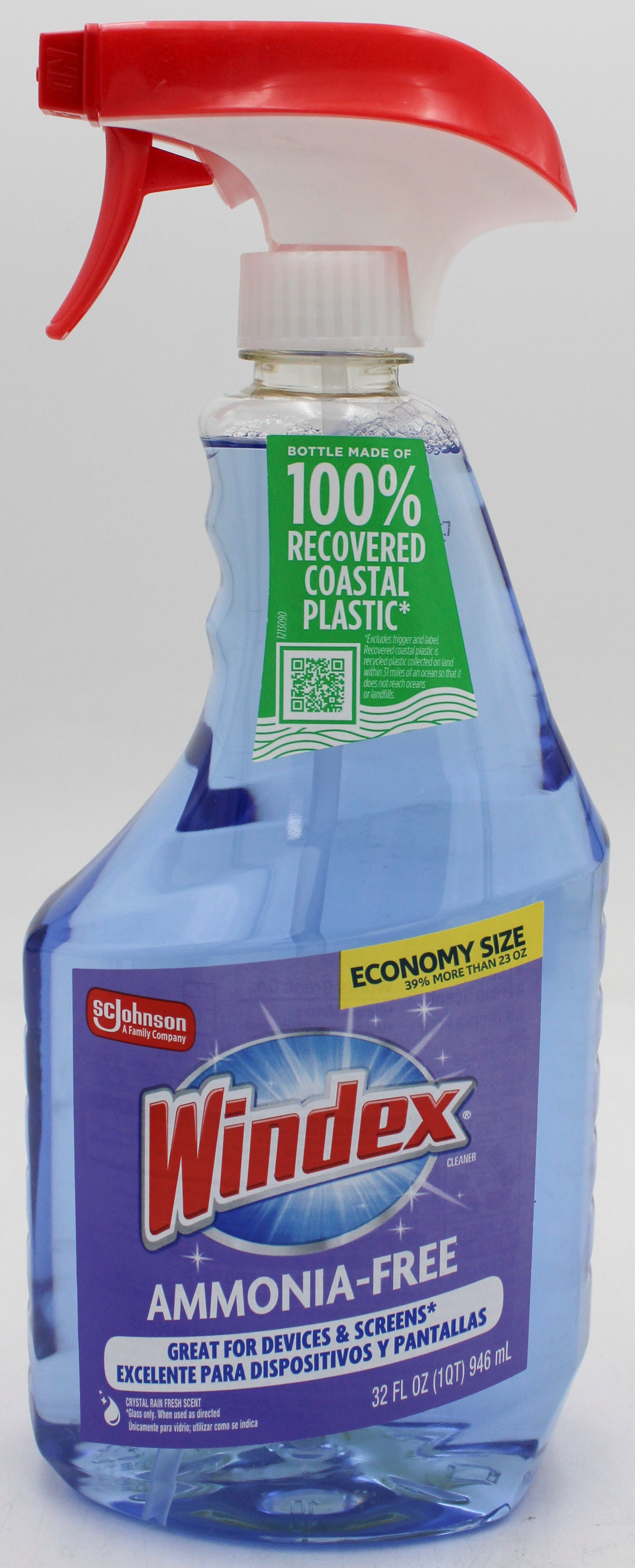 SP WINDEX AMMONIA FREE 32oz CRYSTAL RAIN SCENT