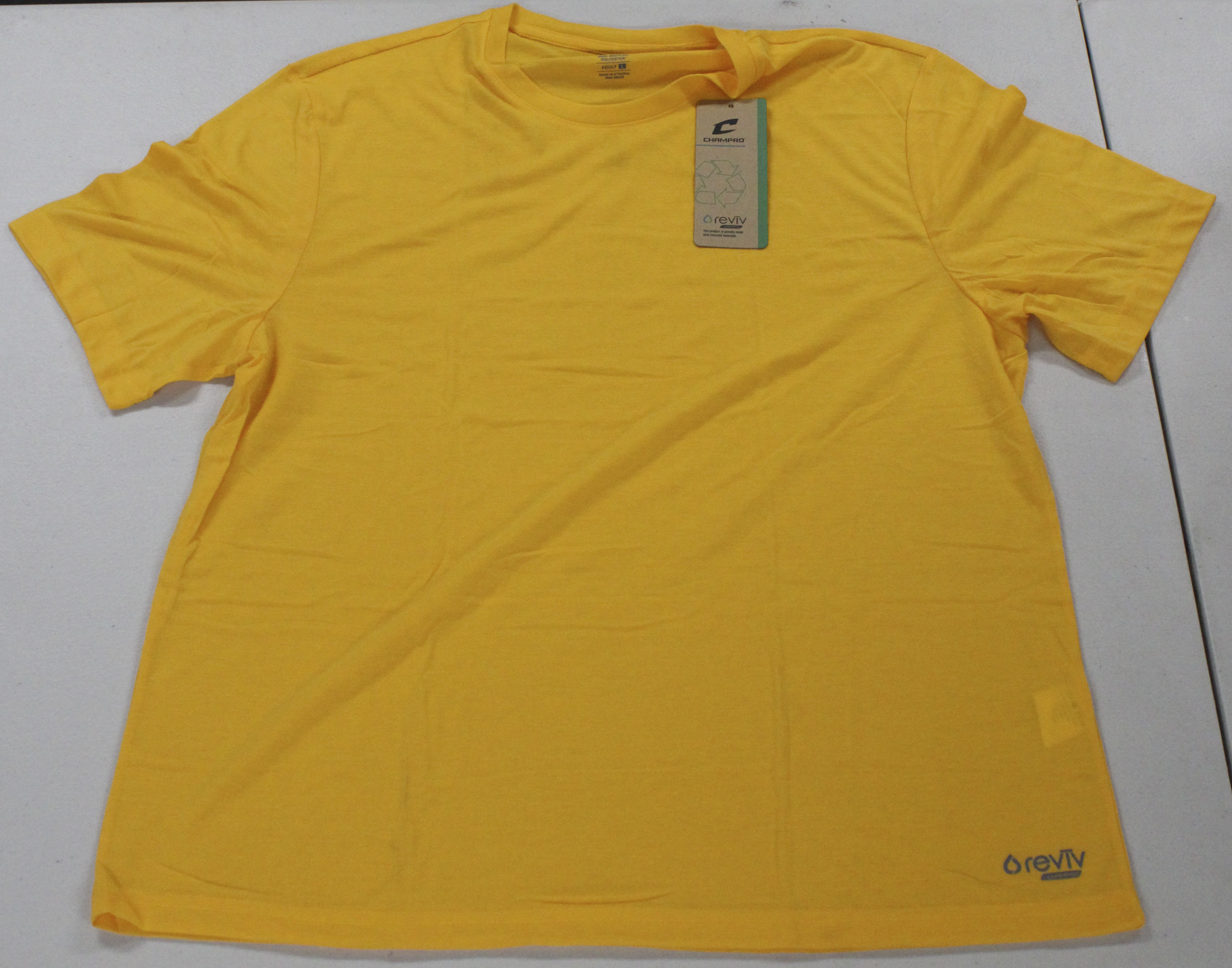 T-SHIRT - ADULT - GOLD - L