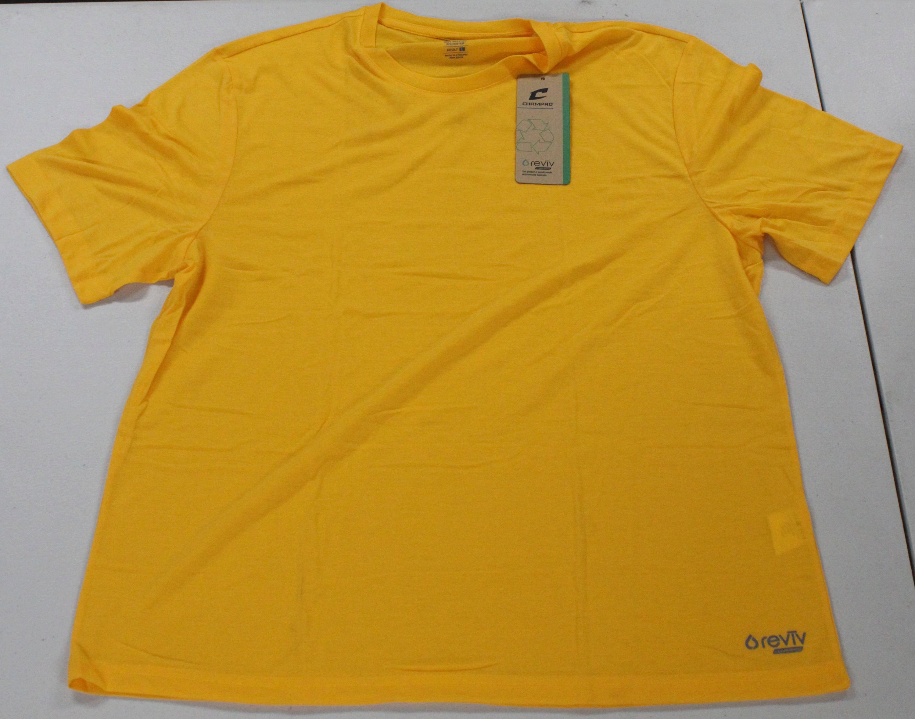 T-SHIRT - ADULT - GOLD - L
