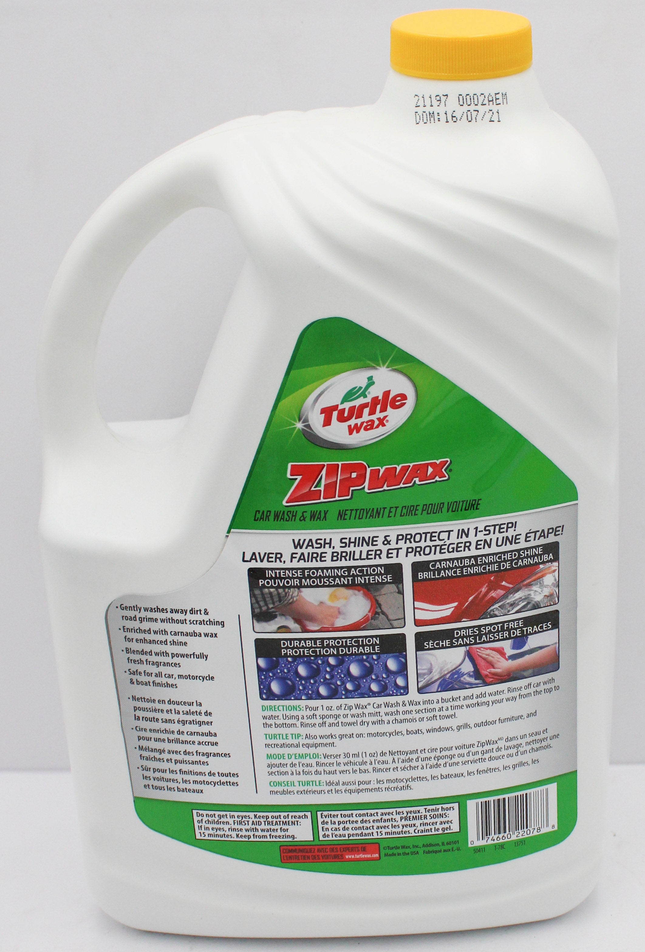 TURTLE WAX WASH & WAX 128 Oz