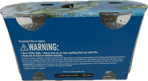 GLADE CANDLE FROST 2ct 3.4oz US