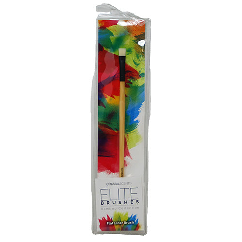 COASTAL SCENTS BAMBOO FLAT LINER BRUSH-ELITE