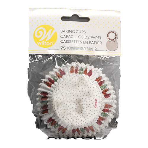 WILTON BAKING CUP TASSELS STANDARD 75CT