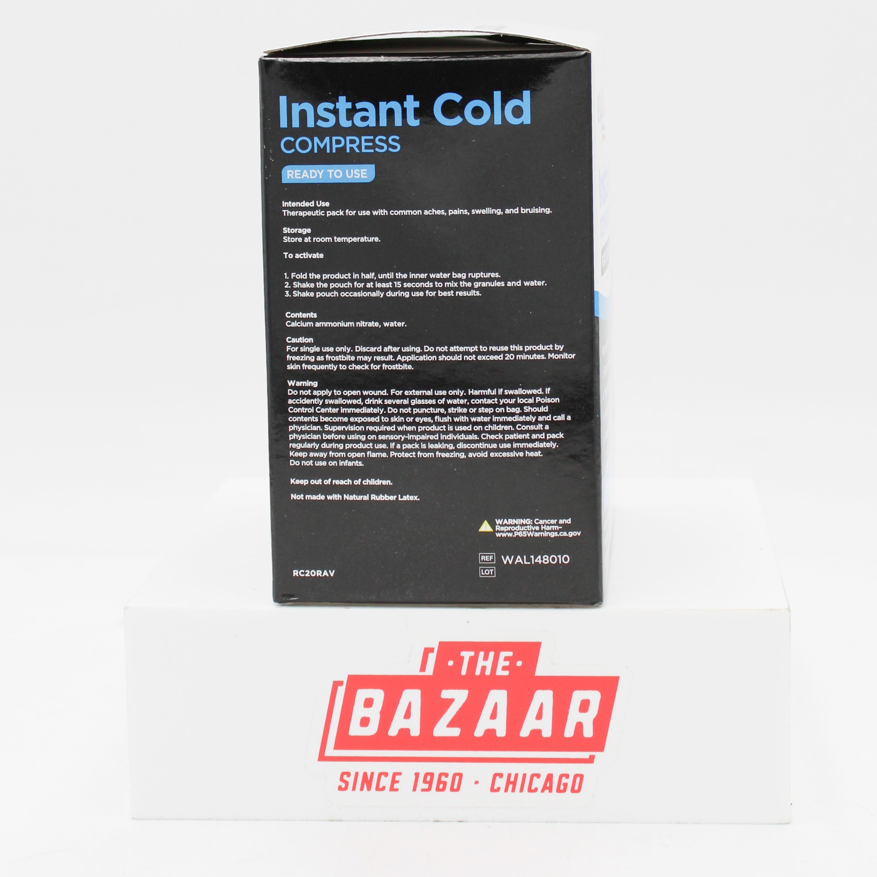EQUATE INSTANT COLD PACK 2ct NI