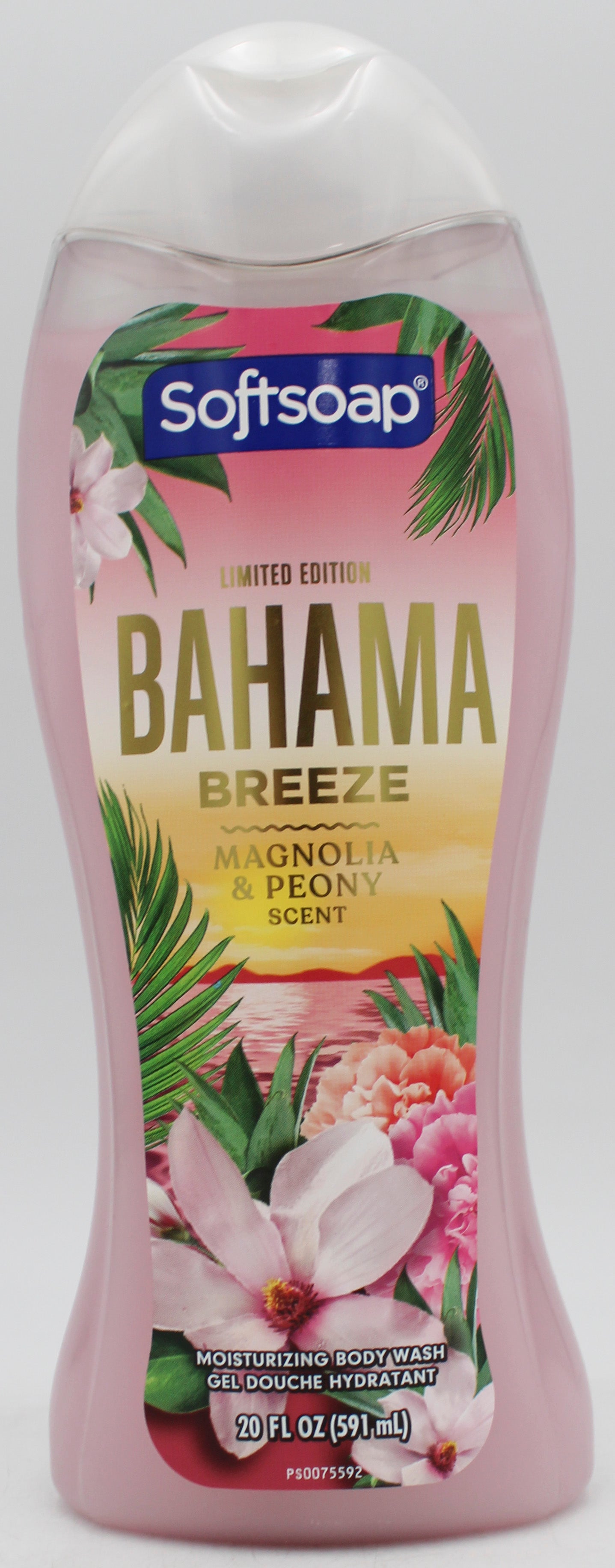 SOFTSOAP BODY WASH BAHAMA BREEZE MAGNOLIA & PEONY 20floz/591ml NI