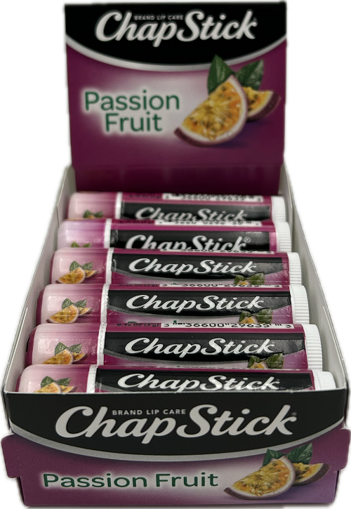 CHAPSTICK PASSION FRUIT 0.15oz EXP 10/31/2025