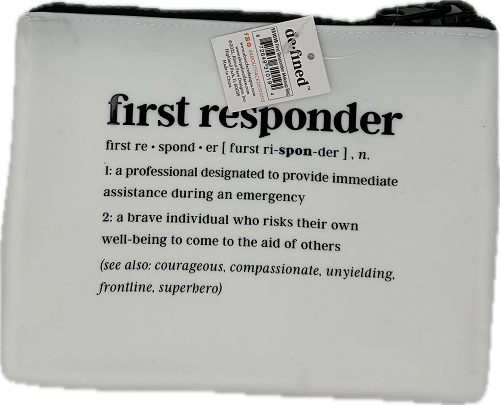 FIRST RESPONDER MEDIUM SILICONE COSMETIC BAG