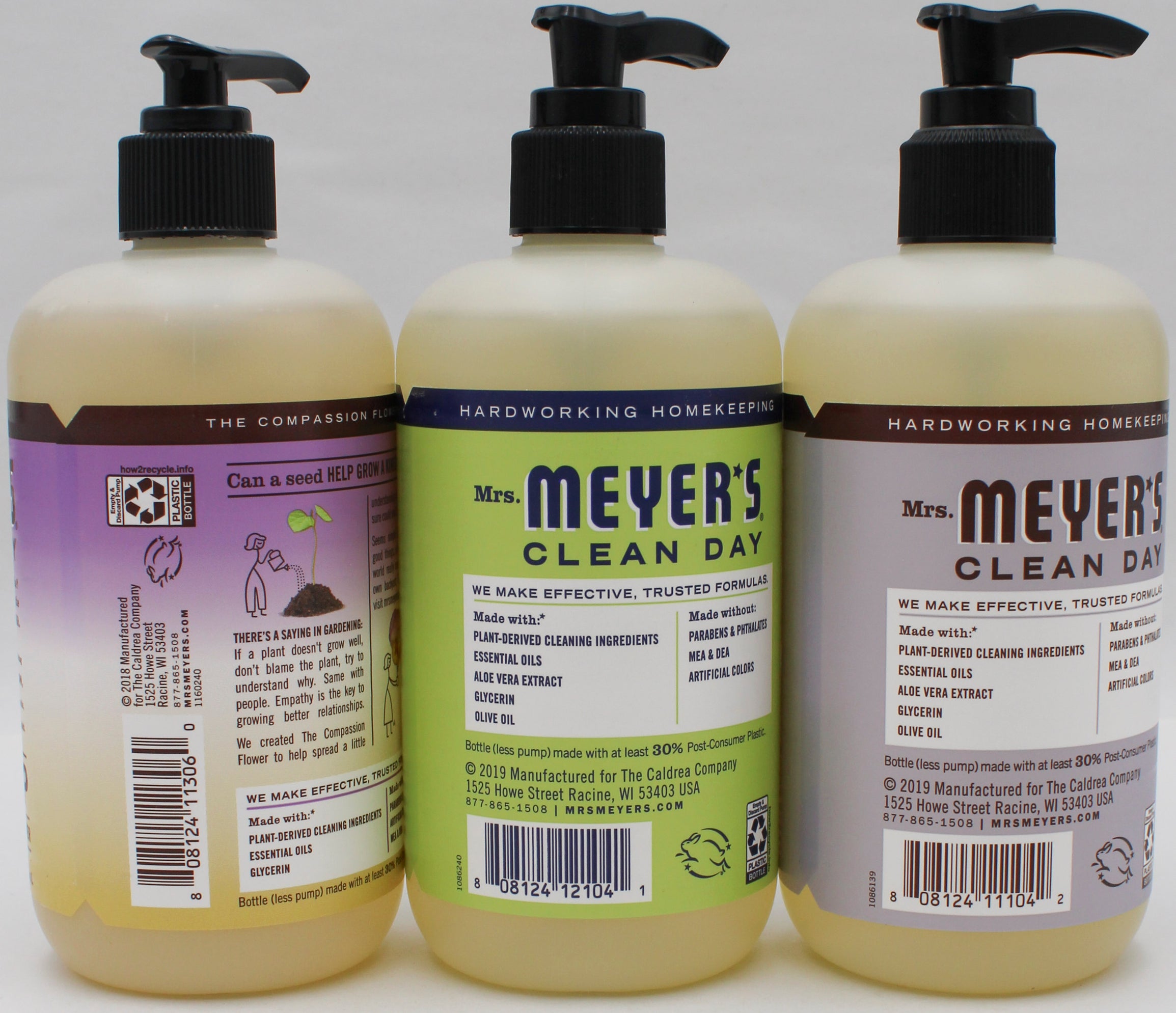 MRS MEYERS 12.5oz HAND SOAP DISPLAY
