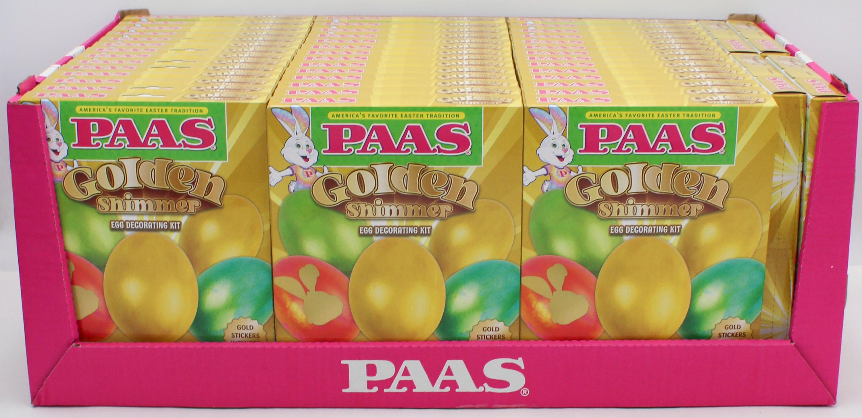 PAAS GOLDEN SHIMMER  EGG DECORATING KIT SHELF TRAY