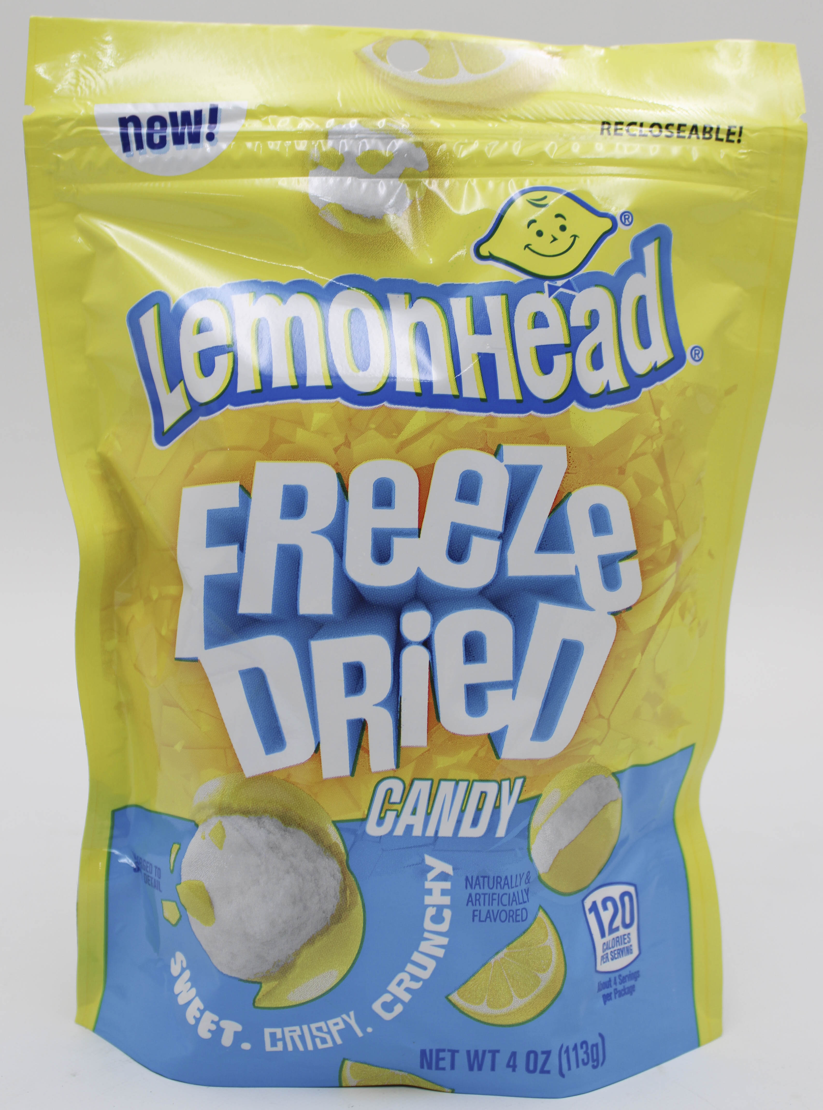 LEMON HEAD FREEZE DRIED 4 OZ BB 11/15/27