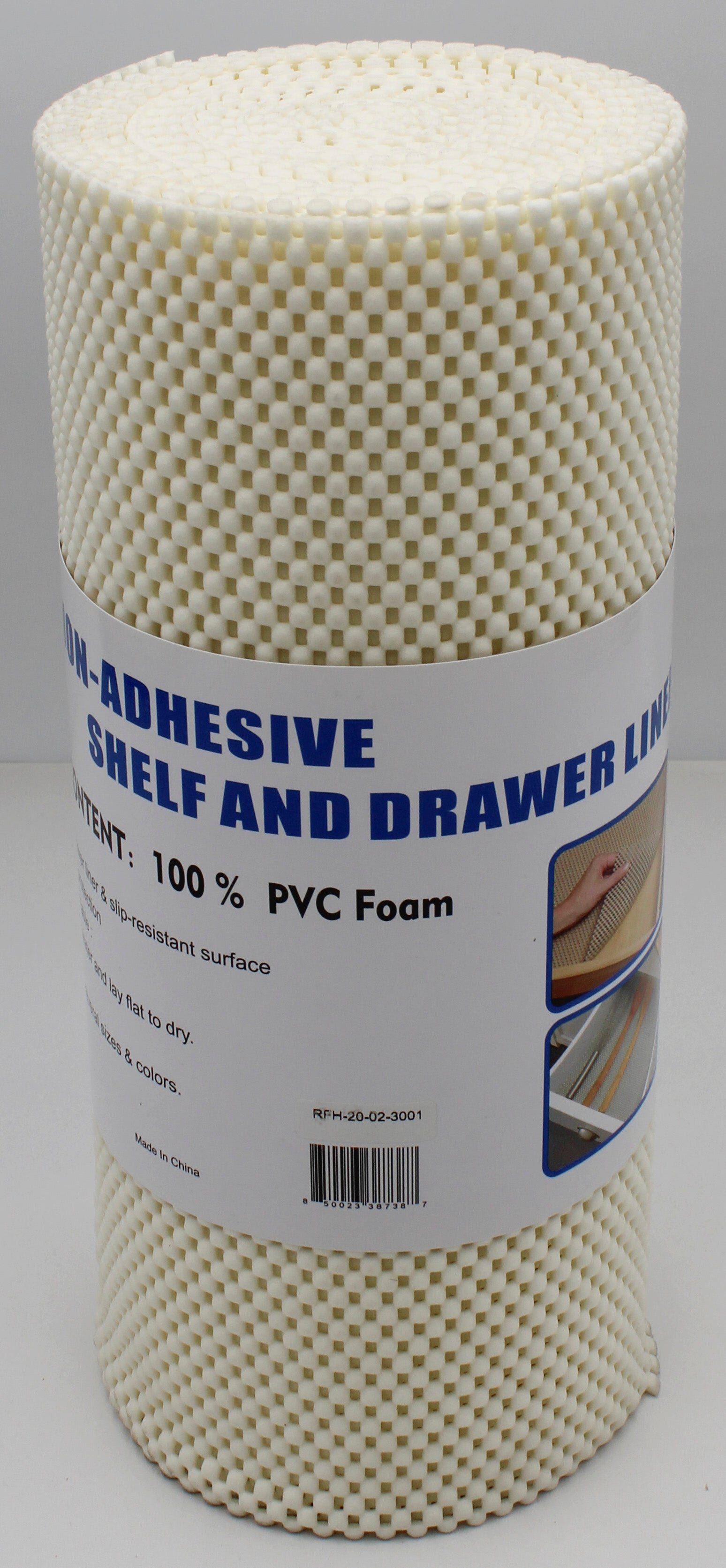 Ivory Shelf Liner 12 x 180 in Bulk Pack