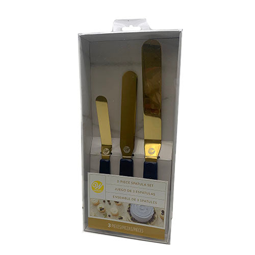 SP WILTON SPATULA SET 3-PCS