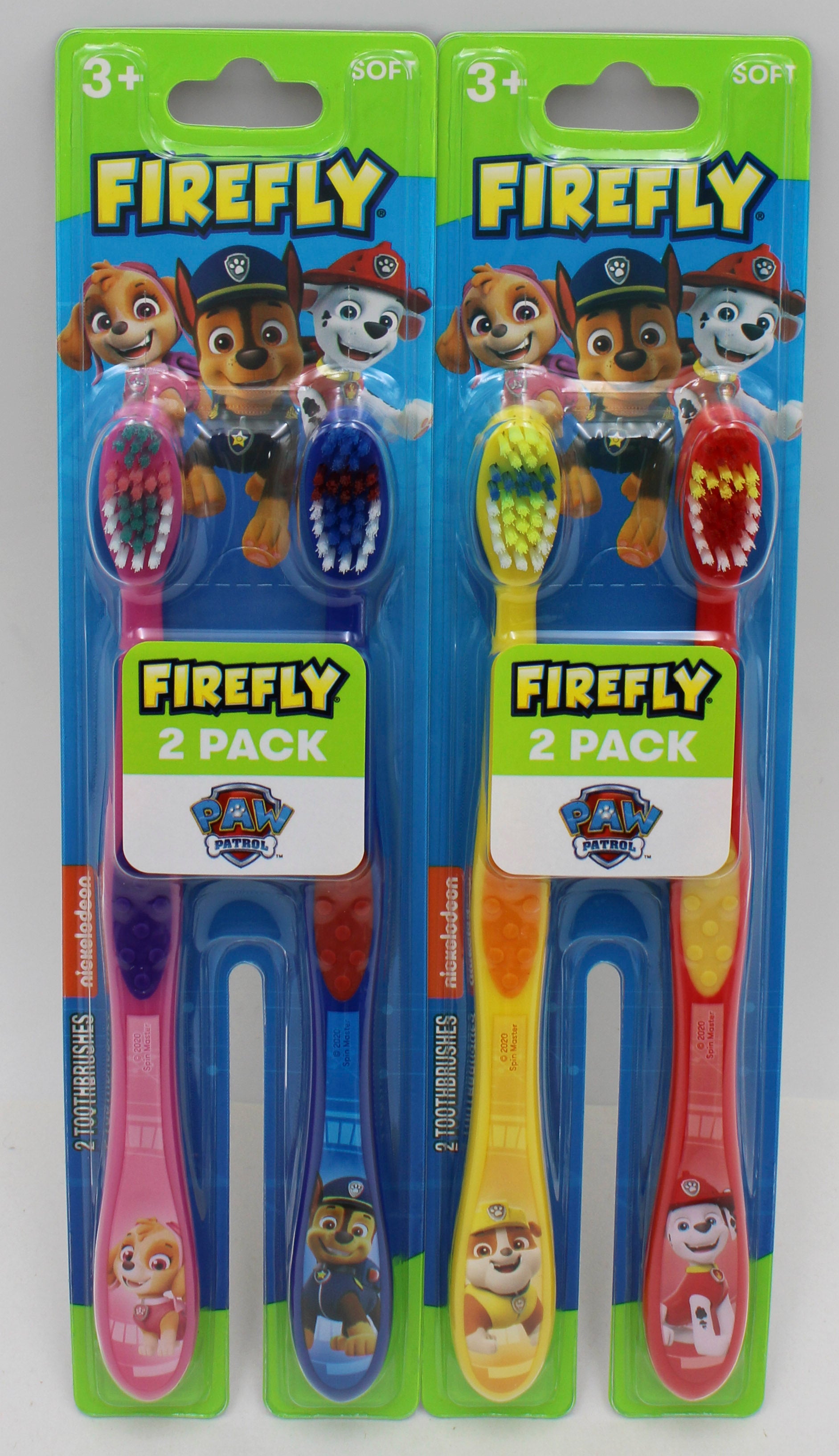 FIREFLY TOOTHBRUSH 2ct - PAW PATROL -- SOFT NI