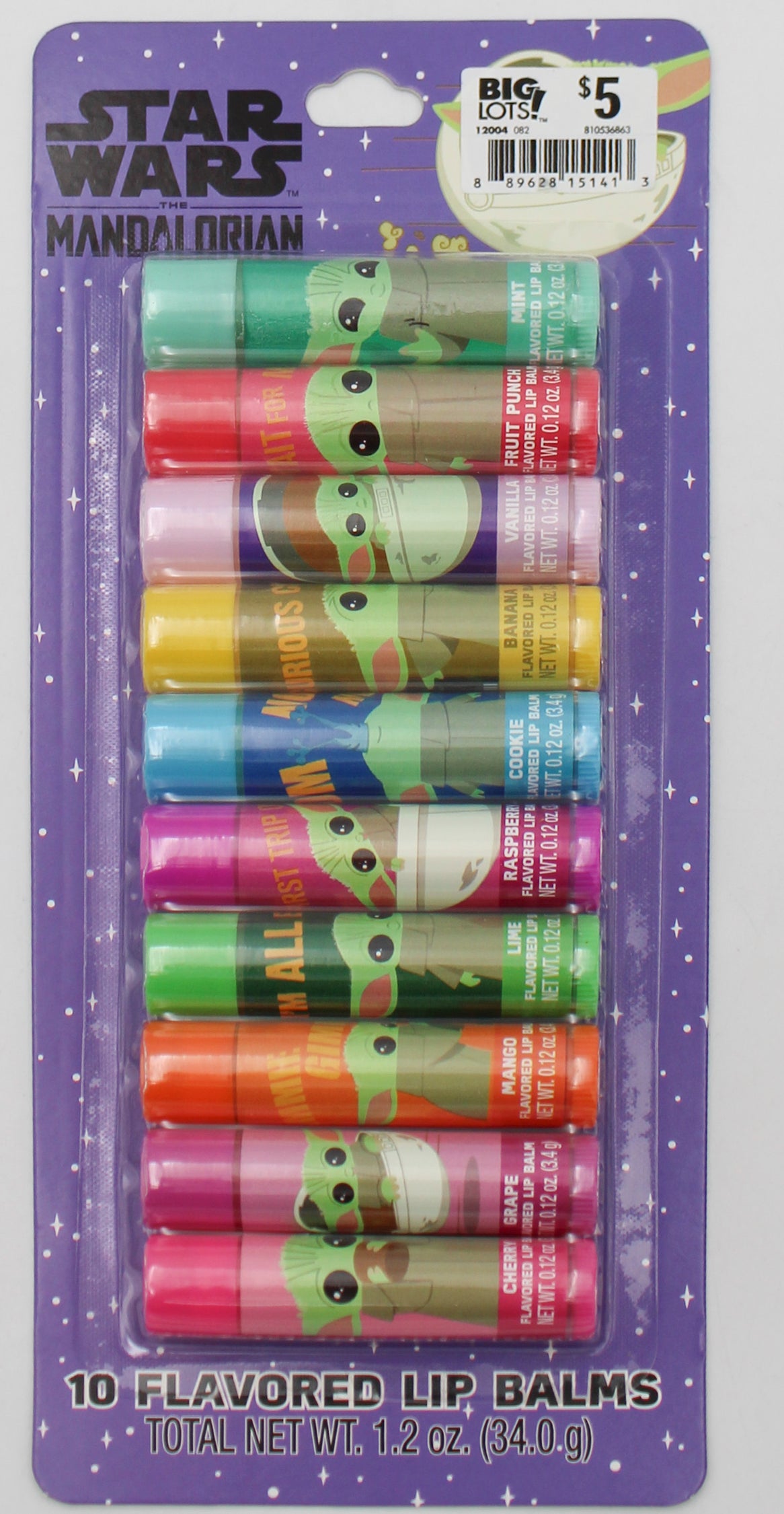 MANDALORIAN LIP BALM 10ct NI