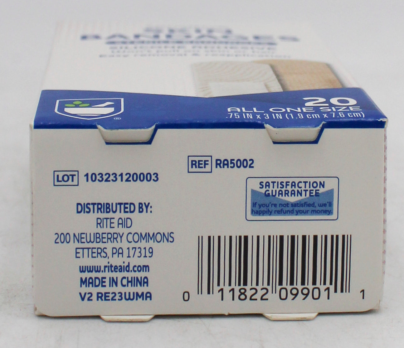 RITE AID 20CT SILICONE SKIN BANDAGES