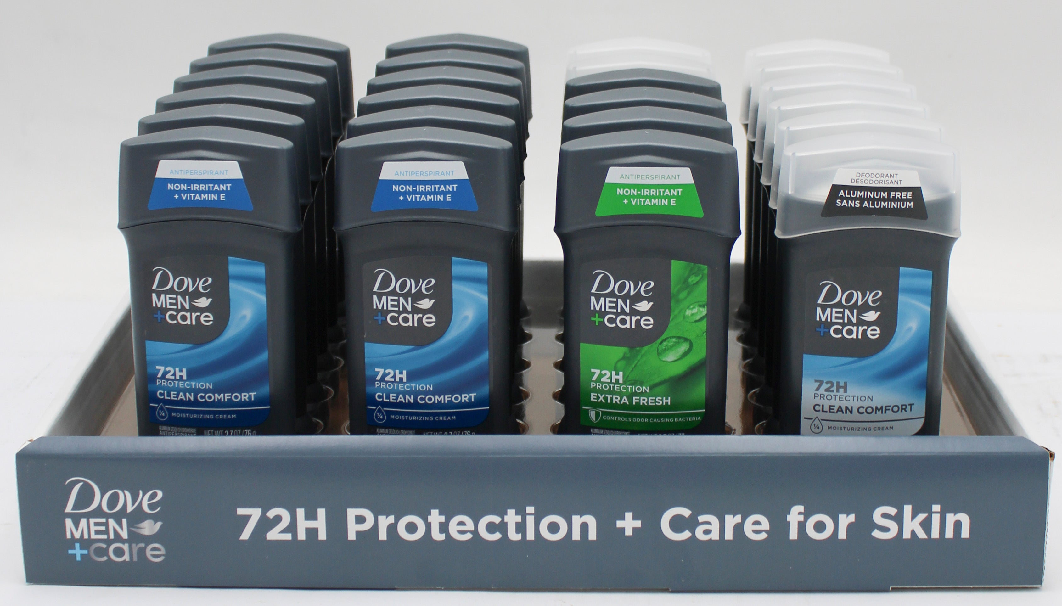 DOVE MEN + CARE IS/DS MIXED 2.7oz/3oz PDQ