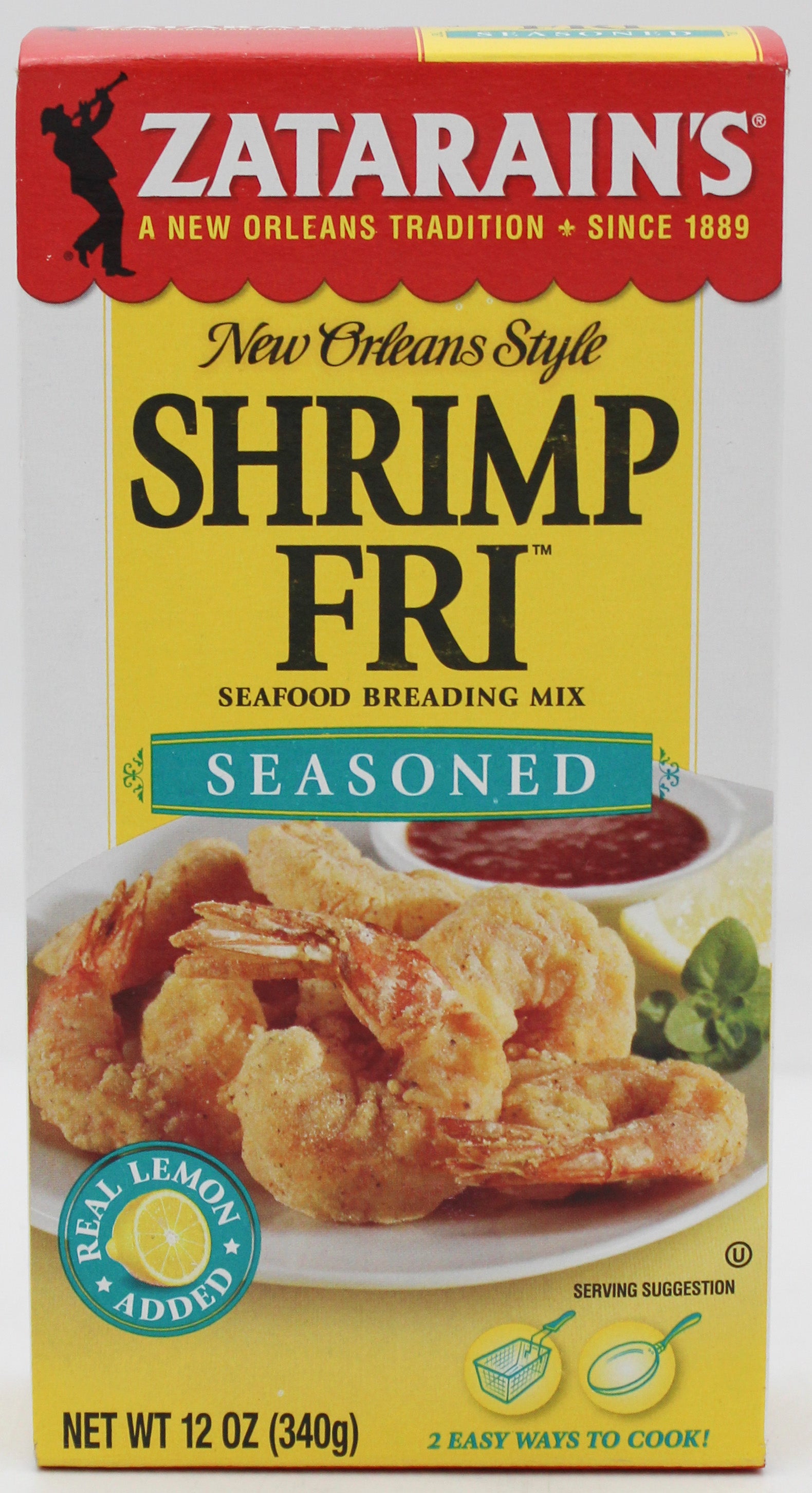 ZATARAIN'S SHRIMP FRI BREADING MIX 12oz BB 9/4/25