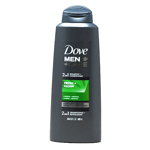 DOVE 2in1 SHMP/COND 20.4oz-FRSH/CLN