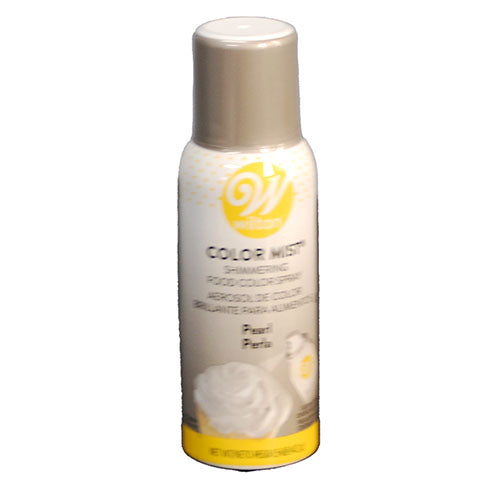 WILTON COLOR MIST SHIMMERING PEARL 1.5 OZ BEST BY 1/7/24