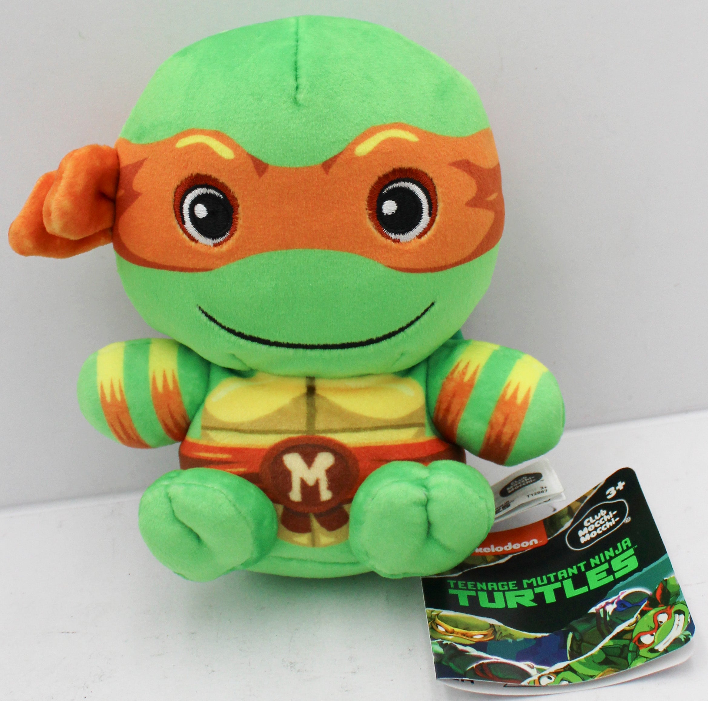 TMNT MICHELANGELO JUNIOR MOCCH PLUSH 6"