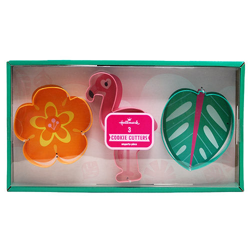 HALLMARK COOKIE CUTTER 3PC(12.99)FLAMINGO NI